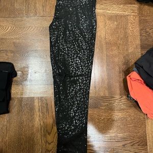 Leopard glitter legging!